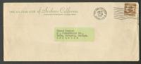 1 1/2c HARDING ON COVER FROM LOS ANGELES, CALIF. TO ESTONIA , 1930 - Brieven En Documenten