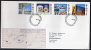 Grande-Bretagne - FDC - 1987 - Architectes Britanniques En Europe - 1981-1990 Em. Décimales