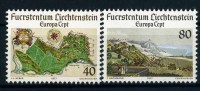 1977 Europa C.E.P.T. , Liechtenstein , Serie Completa Nuova (**) - 1977