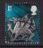 Wales Regional Issue 1999 Mi. 77 CS     1 ST Dragon Drache Security Perf. - Gales