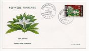 POLYNESIE FDC Premier Jour  1969  N°64 - Used Stamps