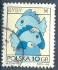 1996 Horoscoop Zodiac Sterrebeelden Fish Poisson Vissen - Used Stamps