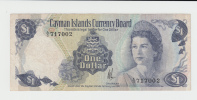 CAYMAN ISLANDS 1 Dollars 1971 VF+ P 1c 1 C - Kaimaninseln