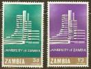 ZAMBIA 1966 MNH Stamp(s) University 28-29 - Zambie (1965-...)