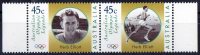 Australia 1998 Olympic Legends 45c Herb Elliott Pair MNH  SG 1733,4 - Neufs