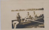 Roeien, Romantisch En Stoer ( Real Old Photopostcard) - Rowing