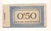 Carnet De 20 Bons De Solidarité De 0.50 Fr (Très Rare En Carnet) - Bons & Nécessité