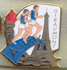 Rare Pin´s Volley Course A Pieds Giraumont ( 60) - Atletismo