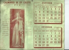 Corbie Calendrier De Sainte Colette 1962   7scans - Altri & Non Classificati