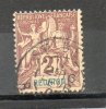 REUNION 2c Lilas B Run  1892 N°33 - Used Stamps