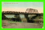 MONCTON, NEW BRUNSWICK - FOX CREEK BRIDGE - J.V. - TRAVEL - THE VALENTINE & SONS PUB CO LTD - - Andere & Zonder Classificatie