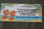 FAIRE PART DE NAISSANCE FELICITATIONS  Birth Announcements CONGRATULATIONS Annunci Di Nascita CARTE POSTALE FANTAISIE - Birth