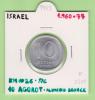 ISRAEL  10 AGOROT  1.960-77  KM#26  Aluminio Bronce   SC/UNC     DL-9903 - Israel