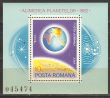 Rumänien; 1981; Michel 3801 Block 181 **; Planetenkonstellation; Bild1 - Ongebruikt