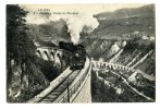 MOREZ Viaduc De L'evalude Train à Vapeur - Morez