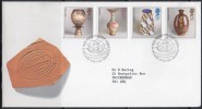 Grande-Bretagne - FDC - 1987 - Poterie - 1981-1990 Em. Décimales