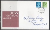 Grande-Bretagne - FDC - 1975 - New Definitives Values - 1971-1980 Dezimalausgaben