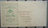 Enveloppe Official Firdt Day Cover Returned Soldiers - Unclassified