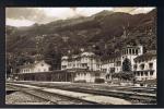 RB 769 - Real Photo Postcard - Faido Railway Station Switzerland - Faido