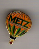 Pin's MONTGOLFIERE VILLE DE METZ - Fesselballons