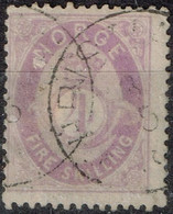 Norvège - 1871 - Y&T N° 19, Oblitéré - Oblitérés
