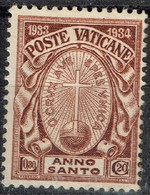 Vatican - 1933 - Y&T N° 42, Neuf Sans Gomme - Ongebruikt