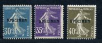 FRANCE - COURS INSTRUCTIONS - N° 192-CI 1 & 142-CI 2 - * + 193-CI 1 - (*) - B - Lehrkurse