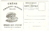 REF LVP7 -  CARTE POSTALE PUBLICITAIRE "CREME FRANCO-RUSSE O. DROUET" NEUVE - Publicidad