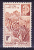 Madagascar N°229 Neuf Sans Charniere 1 Tache Brunatre Au Verso - Unused Stamps