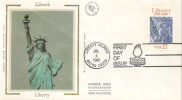 (d) FDC Du Timbre Statue De La Liberté - 1981-1990