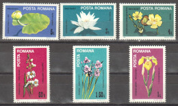 Rumänien; 1984; Michel 4035/40 **; Blumen Des Donaudeltas; Flora - Ungebraucht