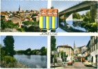 07 ARDECHE JOYEUSE MULTIVUES VUE GENERALE LE PONT LA BEAUME LA GRANDE RUE - Joyeuse