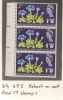 UK - Variety  SG 655 - Row 17 Stamp 1  RETOUCH ON NECK  - MLH - Errors, Freaks & Oddities (EFOs