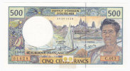 Polynésie Française - 500 FCFP - Alphabet C.013 / 2010 / Signatures Severino-Redouin-Cornaill E - Neuf  / Jamais Circulé - Französisch-Pazifik Gebiete (1992-...)