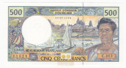 Polynésie Française - 500 FCFP - Alphabet C.013 / 2010 / Signatures Severino-Redouin-Cornaill E - Neuf  / Jamais Circulé - Territori Francesi Del Pacifico (1992-...)