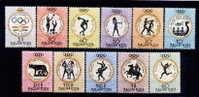 C1709 - Hongrie 1960 - Yv.no.1379/89 Neufs** - Unused Stamps