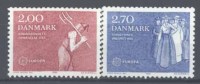 1982 Europa C.E.P.T., Danimarca, Serie Completa Nuova (**) - 1982