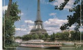 B31576 PAris Le Seineet La Tour Eiffel Used Perfect Shape - La Seine Et Ses Bords