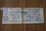 APT A VIENS 84 :HEURE H 1946 CONGE TITRE DE TRANSPORT D´ALCOOL VIN RAISIN FRUIT A CIDRE /POIRES HYDROMEL/1FUT 86L  > - Other & Unclassified