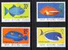 Cocos Islands 1995 Marine Life - Fish 4 Values MNH  SG 333-4, 338, 343 - Kokosinseln (Keeling Islands)