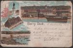United Kingdom - Wales - Barry Dock - Ship - Harbour - Monument - Litho - Glamorgan