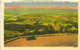 USA – United States – A View From Sky-Line Drive Showing Shenandoah River And Valley, Virginia, Unused Postcard [P6073] - Other & Unclassified