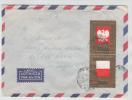 Poland Air Mail Cover Sent To USA 6-3-1972 - Flugzeuge