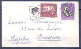 SUISSE   PRO JUVENTUTE   Cachet  GENEVE Le 13 XII 1952  Affanchissement De 2 Timbres Pour BRUXELLES Belgique - Covers & Documents