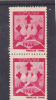 Birds 1944,fiscaux,reveue Stamps In Pair 40 Lei, ** MNH, Romania. - Steuermarken