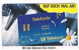 GERMANIA (GERMANY) - DEUTSCHE TELEKOM (CHIP) - 1990  TELEKARTE 1  ISSUE 9.90  A13 - USED ° - RIF. 5768 - A + AD-Series : Werbekarten Der Dt. Telekom AG