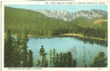 USA – United States – Echo Lake Looking Towards Mt. Evans, Denver Mountain Parks, Colorado, 1930 Used Postcard [P6123] - Altri & Non Classificati