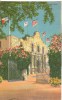 USA – United States – The Alamo And Courtyard, San Antonio, Texas, Unused Linen Postcard [P6130] - San Antonio