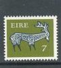 1974 IRELAND 7 P. DEFINITIVE STAMP WITH WATERMARK MICHEL: 299X MNH ** - Unused Stamps