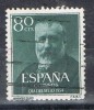 Sello Menedez Pelayo, 80 Cts 1954, Num 1142 º - Used Stamps